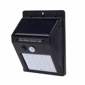 Solar Mozgásérzékelő Napelemes Kültéri Lámpa 30LED