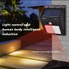 Solar Mozgásérzékelő Napelemes Kültéri Lámpa 30LED