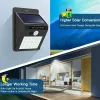 Solar Mozgásérzékelő Napelemes Kültéri Lámpa 30LED