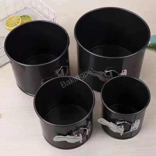 Magasított kapcsos tortaforma szett-4db