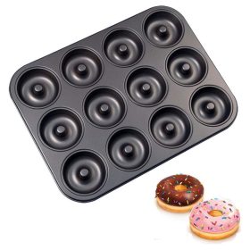 Tapadásmentes Bevonatú Sütőforma – 12 Adag Fánk