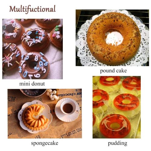 Tapadásmentes Bevonatú Sütőforma – 12 Adag Fánk