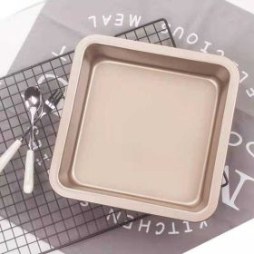 Rosegold négyzet alakú tepsi, tapadásmentes