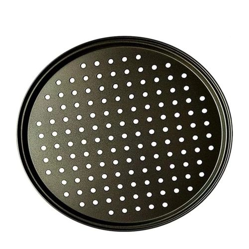 Pizzasütő perforált, tapadásmentes bevonattal