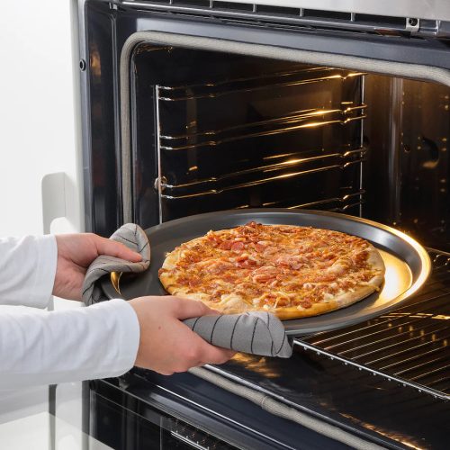 Pizzasütő tepsi tapadásmentes 25 cm