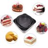 Kapcsos Tortaforma Szett – Szív, Kerek és Négyzet Alakú
