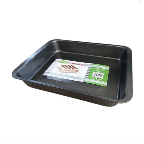 Rozsdamentes sütő tepsi-30x38x6cm