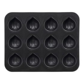 Sütemény sütőforma-barack minta 12 adag
