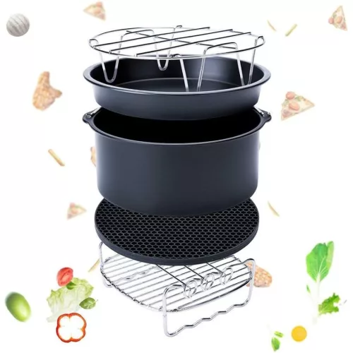 11 Részes Air Fryer Kiegészítő és Tartozék Szett