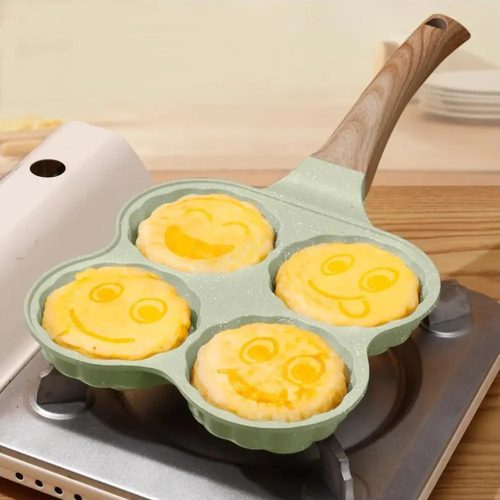 Tapadásmentes serpenyő-mosolygós arc