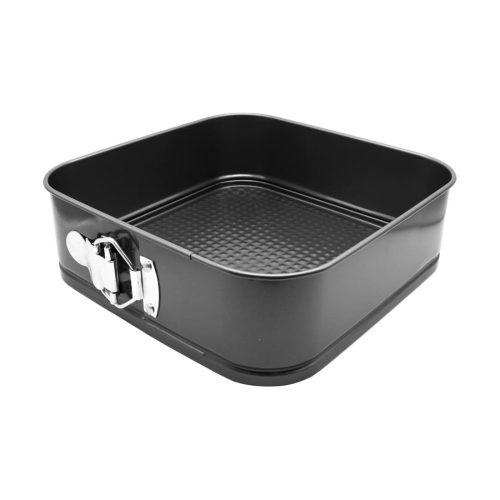 Kapcsos tortaforma, Négyzet 26 cm Ø
