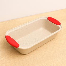 Prémium kenyér sütőforma szilikon fogóval