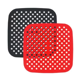 Négyzet Air Fryer Szilikon Alátét, Betét 19 cm