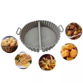 Air fryer 2 részes szilikon forma-20cm