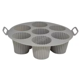 Air fryer szilikon forma, muffin forma 7 részes-20cm