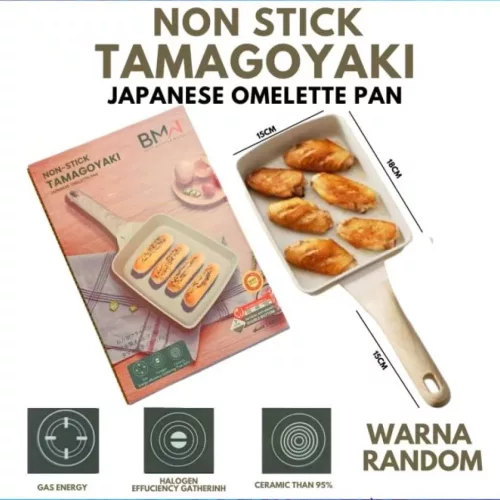 Japán omlett serpenyő, Tamagoyaki tojásos serpenyő-Téglalap
