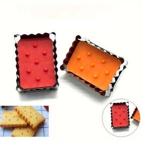 Rugós perec és linzer kiszúró-téglalap