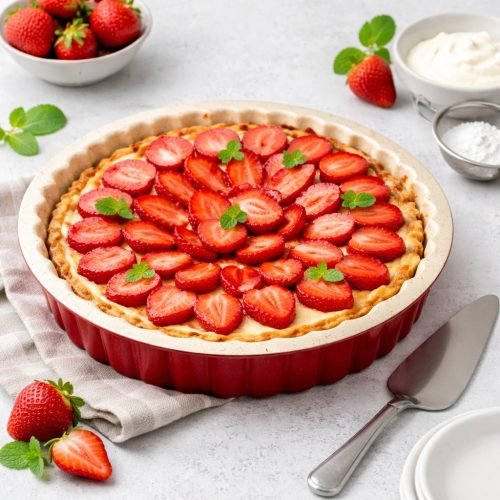 Hullámos szélű fém piteforma, tapadásmentes 26cm