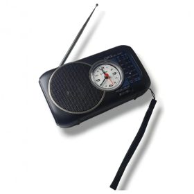   Hordozható AM/FM/SW Rádió Ébresztőórával és LED Lámpával