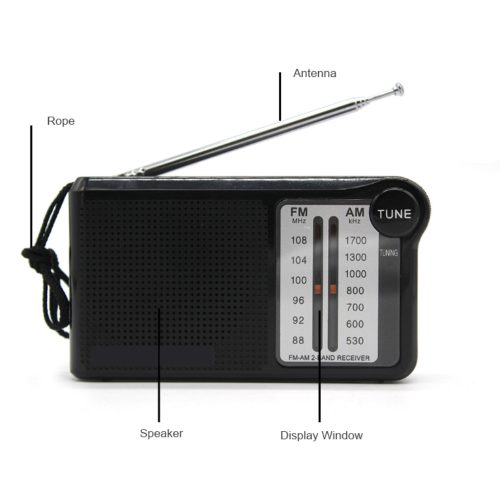 CMiK MK-13 Hordozható AM/FM Rádió – Klasszikus, Kompakt Kivitel