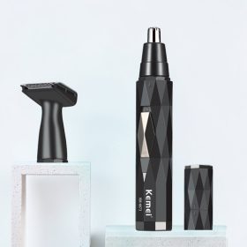 Kemei KM-6673 2 az 1-ben újratölthető borotva