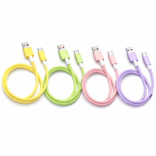 EZRA Type-C töltőkábel 15 W, 1 m (pasztell színek)