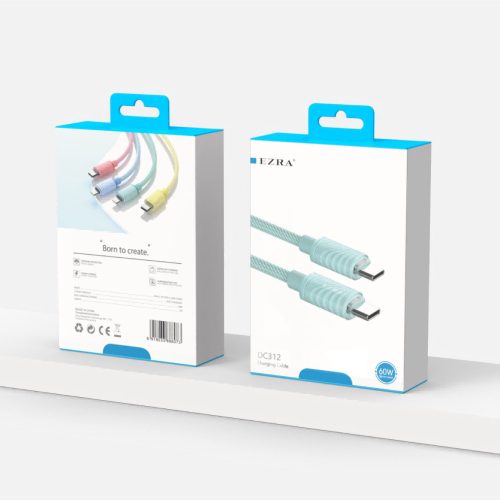 Ezra USB-C – USB-C Gyors Töltőkábel 60W - 1 m