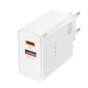 EZRA 45 W hálózati gyorstöltő – USB-C PD + USB-A