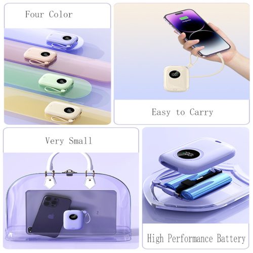 EZRA mini Power Bank 10 000 mAh -IOS és TPC 22,5W