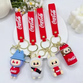   Labubu Coca Cola limitált kiadású meglepetés kulcstartó (M2)