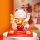 Maneki Neko napelemes szerencsehozó integető macska