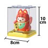 Maneki Neko napelemes áldást hozó integető macska - 10cm