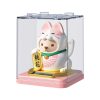Maneki Neko napelemes szerelemhozó integető macska - 10cm