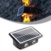 Napelemes mozgásérzékelős fali LED lámpa – 38W, 1200mAh akkumulátorral