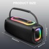 Boombox2000 Hordozható Vezeték Nélküli Bluetooth Hangszóró 