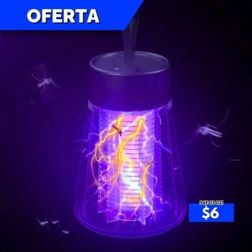 Hordozható Elektromos UV Szúnyogriasztó Lámpa -1200mAh