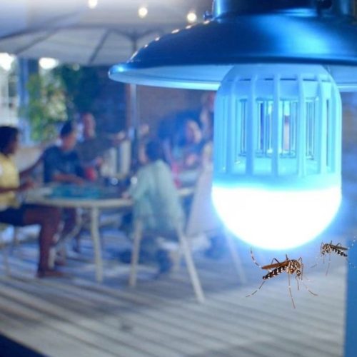 LED szúnyogirtó izzó E27 foglalattal – 15 W