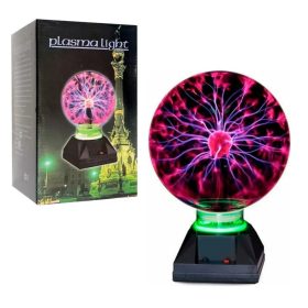Plazmagolyós játéklámpa USB-vel -12,5x24cm