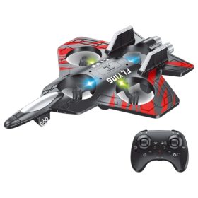 Távirányítós űrhajó játék drón LED világítással