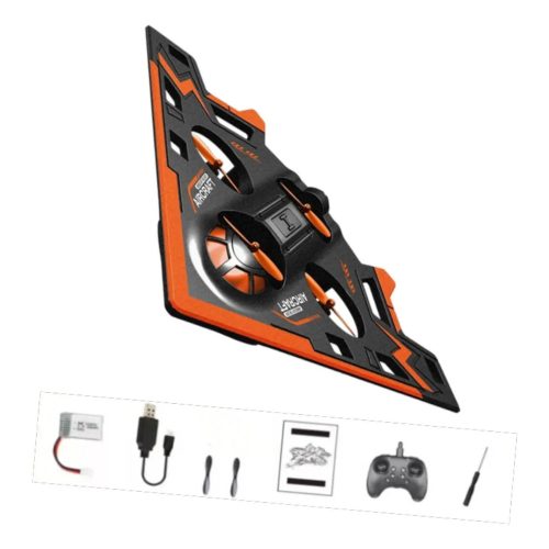 Távirányítós űrhajó játék drón LED világítással