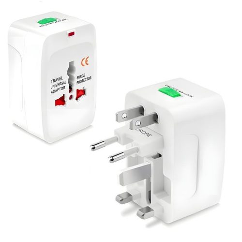 Univerzális utazó adapter,átalakítható konnektor – 4 az 1-ben