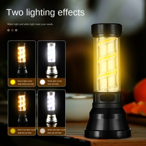 Multifunkciós  LED zseblámpa ,kemping lámpa-1200mAp