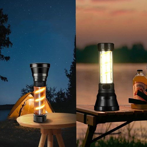 Multifunkciós  LED zseblámpa ,kemping lámpa-1200mAp