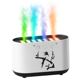   LED-es Aromaterápiás Diffúzor Párásító Távirányítóval - 700ml