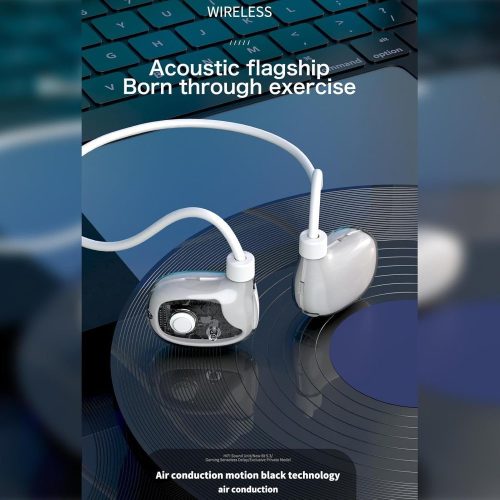 TREQA BT-48 Csontvezetéses Sport Fejhallgató – Bluetooth 5.3 + Mikrofon