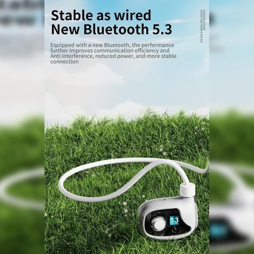 TREQA BT-48 Csontvezetéses Sport Fejhallgató – Bluetooth 5.3 + Mikrofon