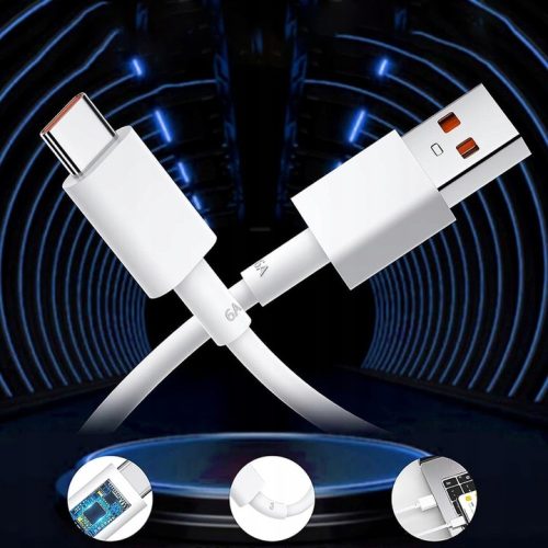 Treqa Szupergyors Töltő Type-C Kábellel – 120W