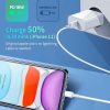 Treqa IOS Gyorstöltő Lightning Kábellel – 18W