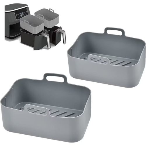 Szögletes szilikon forma forrólevegős sütőhöz 22 cm