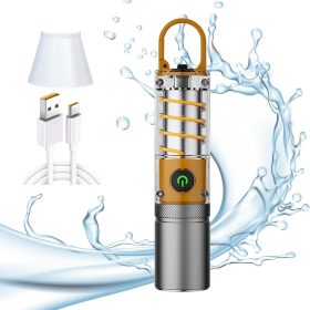 Multifunkcionális LED zseblámpa 5 fénymóddal - 1200mAh